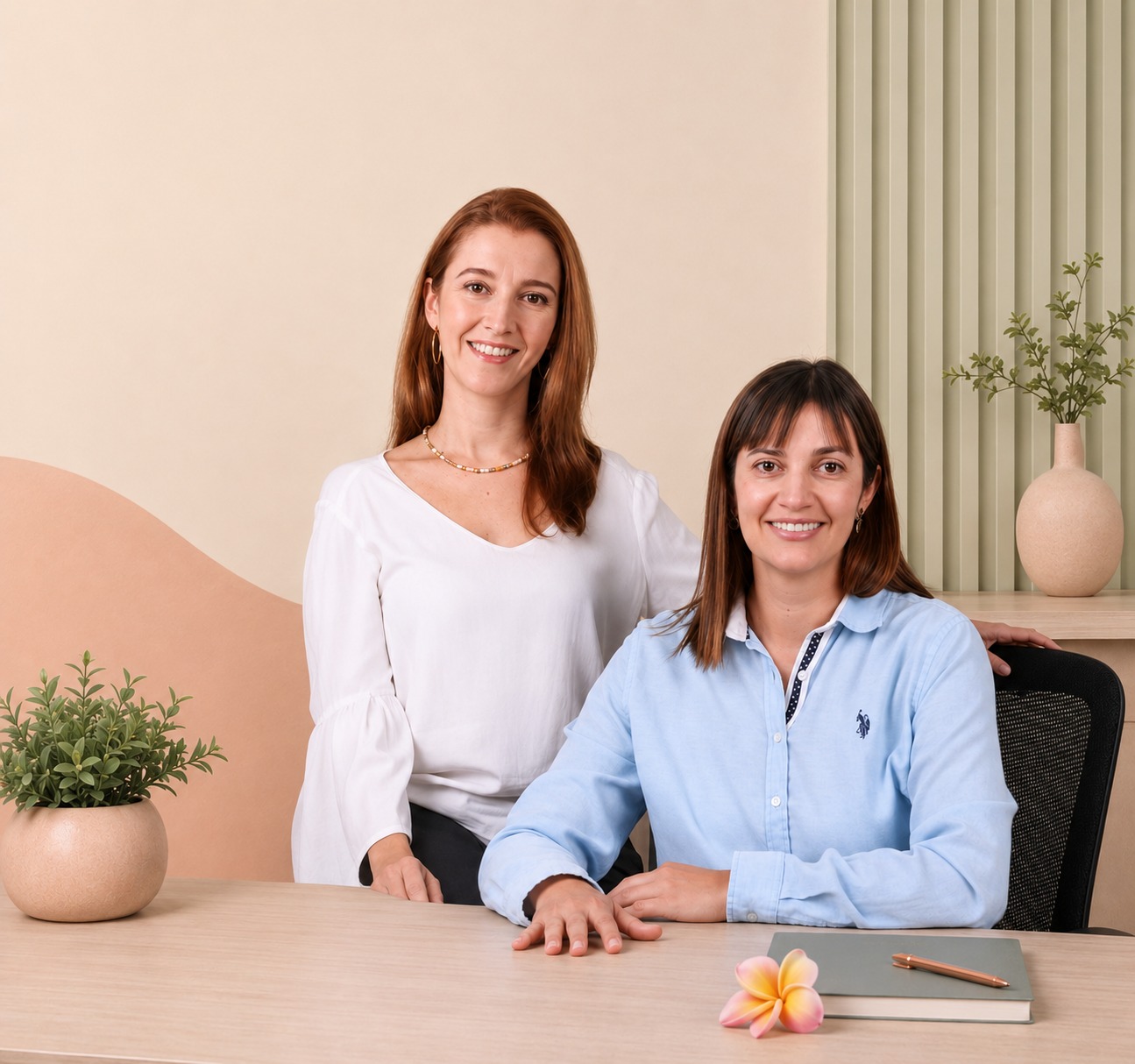 Dra. Sonia Botero y Dra. Violeta Zapata, fundadoras de SERENO Insight